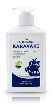 Жидкое мыло с пантенолом - Papoutsanis Karavaki Liquid Soap 330ml (1086227-1444425-2)