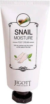 Крем для ніг з екстрактом слизу равлика Jigott Real Moisture Snail Foot Cream 100ml (856963-782535-2)