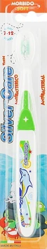 Дитяча зубна щітка Silver Care Teen М’яка 7-12 років Зелена (4334) (8009315043438)