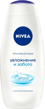 Гель-уход для душа "Увлажнение и забота" с маслом миндаля Nivea 250ml (235821-505204-2)