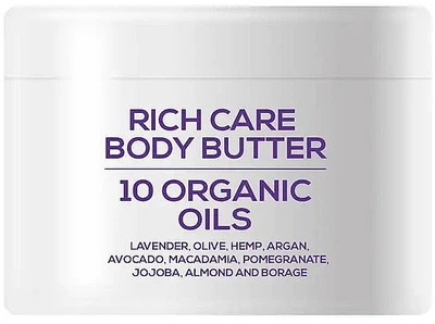Насыщенное масло для тела "Лаванда" - BioFresh Lavender Organic Oil Rich Care Body Butter 300ml (1085204-1443299-2)