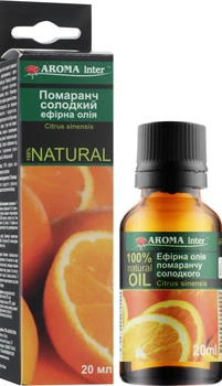 Эфирное масло "Апельсин сладкий" - Aroma Inter 20ml (5ml, 10ml, 20ml) (950631-1209145-2)