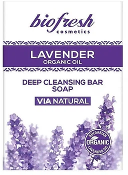 Мыло - BioFresh Lavender Organic Oil Deep Cleansing Bar Soap 100g (1029182-1362954-2)