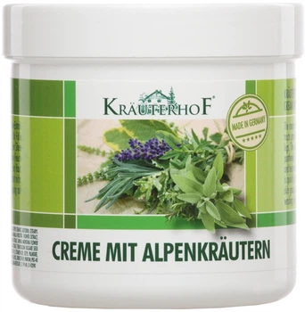 Крем для ног с альпийскими травами Krauterhof Foot Cream Herbal Essence 250ml (250 мл) (673497-590539-2)