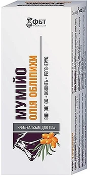 Крем-бальзам для тела "Мумие и Облепиховое масло" - ФитоБиоТехнологии 75ml (75ml) (1019150-1350219-2)