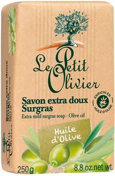 Мило, оливкова олія Le Petit Olivier Vegetal Oils Soap Gentle Olive Oil 250g (334347-506954-2)