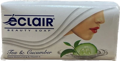 Мыло туалетное "Чай и огурец" - Eclair Beauty Soap Tea & Cucumber 140g (1099116-1462096-2)