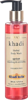Травяной гель для душа "Абрикос" - Khadi Herbal Bodywash Apricot 210ml (1038080-1377289-2)