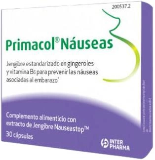 Дієтична добавка Inter Pharma Primacol Nausea 30 капсул (8470002005372)