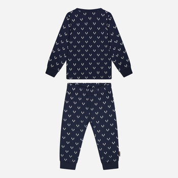 Piżama dziecięca (spodnie + bluza) Messi S49310-2 98-104 cm Biała/granatowa (8720815172434)