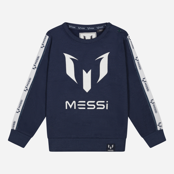 Bluza bez kaptura chłopięca Messi S49325-2 122-128 cm Granatowa (8720815173509)
