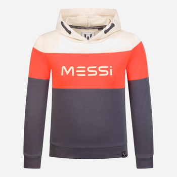 Bluza z kapturem chłopięca Messi S49415-2 98-104 cm Piaskowa (8720815175244)