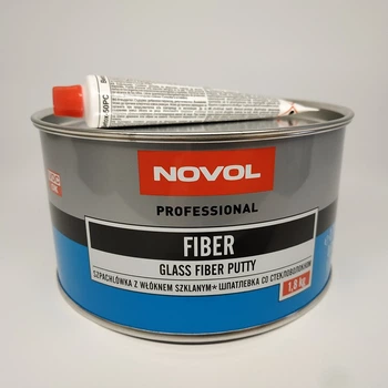 NOVOL Шпатлевка Fiber со стекловолокном 1,80 кг (1470)