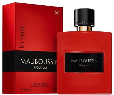 Парфумована вода для чоловіків Mauboussin Pour Lui in Red Eau De Parfum for Men 100 мл (3760048797818)