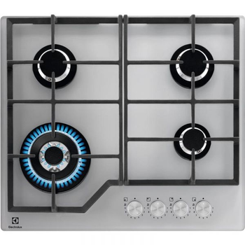 Газова варильна поверхня Electrolux kgg64362s сріблястий