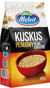 Крупа Melvit Кускус перловий 400 г (0.4 кг) (5906827018370)