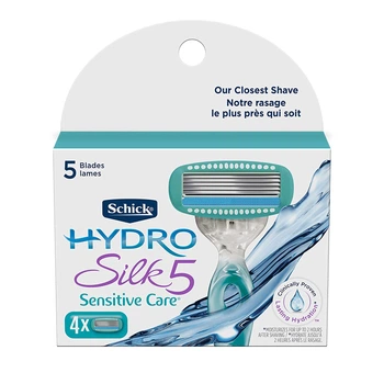 Лезвия для женщин Schick Hydro Silk Sensitive Care Women (4 картриджа)