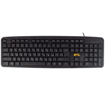 Клавіатура GTL 8125 Black, USB, Standard Office