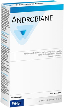 Диетическая добавка Pileje Androbiane Protect 60 капсул (3701145600151)