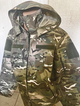 Куртка мультика 46 розмір військова, літня армійська ветровка ріп-стоп, куртка тактична для ВСУ