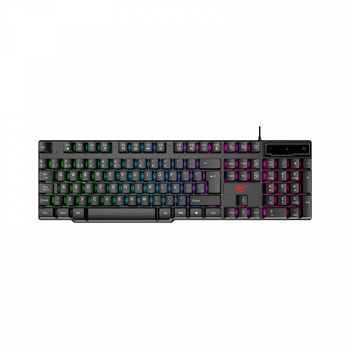 Мембранная клавиатура игровая проводная HAVIT HV-KB504L