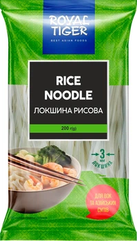 Лапша рисовая Royal Tiger WOK 200 г (4820178462914)