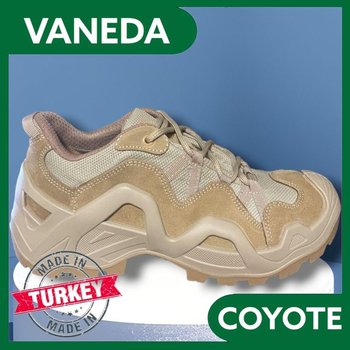 Тактичні кросівки койот VANEDA Ванеда, Армійські кросівки 45