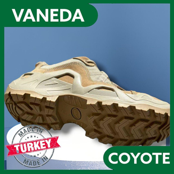 Тактичні кросівки койот VANEDA Ванеда, Армійські кросівки 40