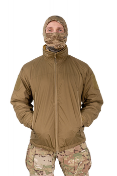 Куртка зимняя Level 7 Coyote с капюшоном военная тактическая 2XL Койот (LPP28889CB-3)