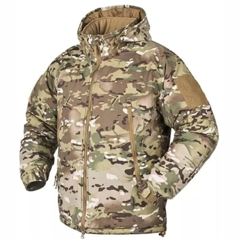 Куртка зимняя Level 7 Multicam с капюшоном военная тактическая M Мультикам (LPP28889)
