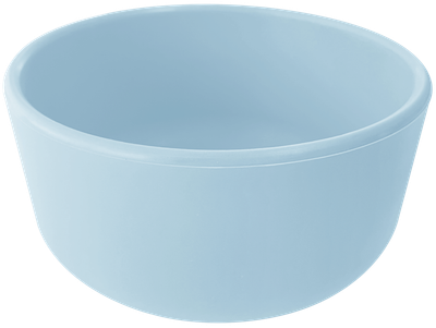 Глибока тарілка силіконова MinikOiOi Bowl Mineral Blue (101080103)