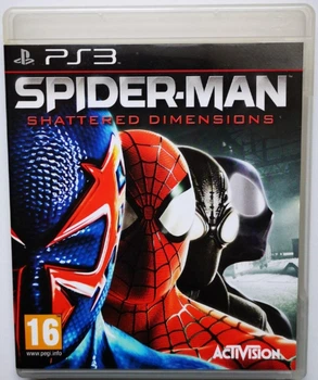 Spider-Man Shattered Dimensions, Б/У, английская версия - диск для PlayStation 3