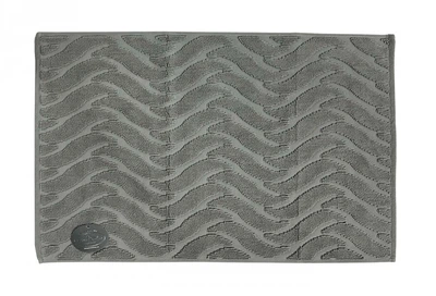 Рушник-килимок для ніг Gursan. Wave 1300 grey dark-50х80