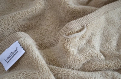 Рушник махровий Lotus. Готель Premium Microcotton Kahve-50х90