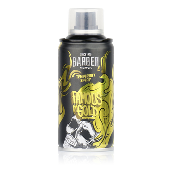 Камуфляж волосся Marmara BARBER HAIR COLOR SPRAY 150 ML FAMOUS GOLD