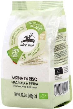 Мука Alce Nero Рисовая Органическая каменный помол 500 г (0.5 кг) (8009004210011)