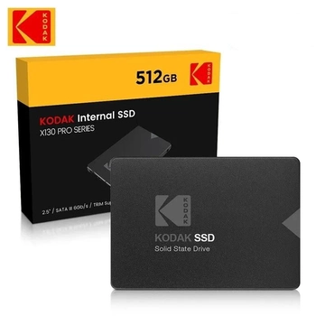 SSD диск Kodak X120 Pro 2.5" SATA III, TLC, 512GB