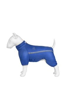 Дощовик Collar для собак, Teremok S 28, Мопс, Міні Французький Бульдог, Шпіц, Бостон-тер'єр, Синій (181512Collar) (2018151200000)