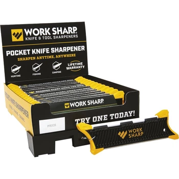 Комплект механических точилок Work Sharp Pocket Knife Sharpener 12в1 Displays WSGPS-12