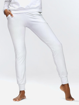 Spodnie dresowe DKaren Seattle XL Białe (5903251466982)