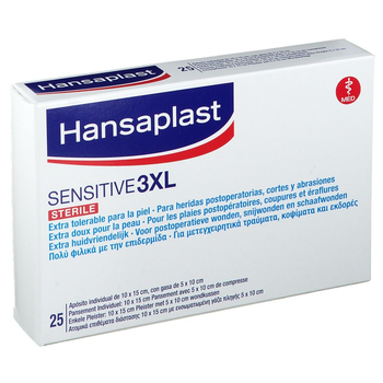 Plastry Hansaplast Sensitive 25 szt (4005800273292)