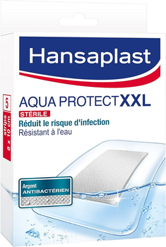 Медичний пластир Hansaplast Aqua Protect XXL 5 шт (4005800273278)