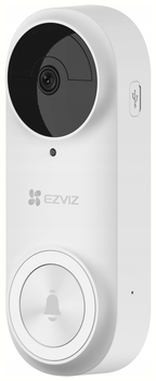 Бездротовий дверний дзвінок Ezviz DB2 2K (318500041)
