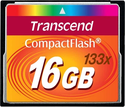 Карта пам'яті Transcend CompactFlash 16GB 133x (TS16GCF133)