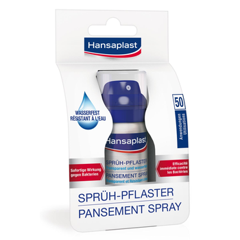 Пластырь-спрей Hansaplast Transparent Dressing Spray 32 5 мл (4005800022241)
