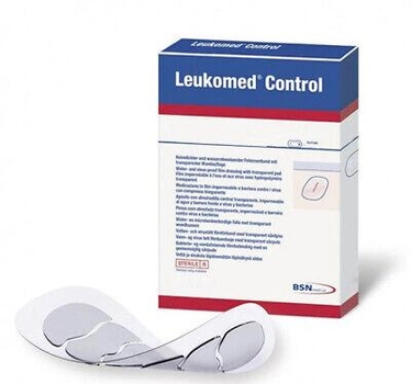 Пластырь Bsn Medical Leukomed Control Apósito Transparente 10 шт (4042809525618)