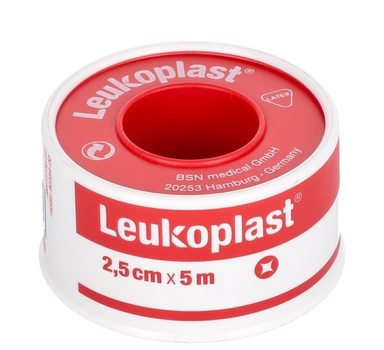 Пластырь BSN Medical Leukoplast Пластырь Flesh Colour 2.5 см x 5 м (4042809027815)