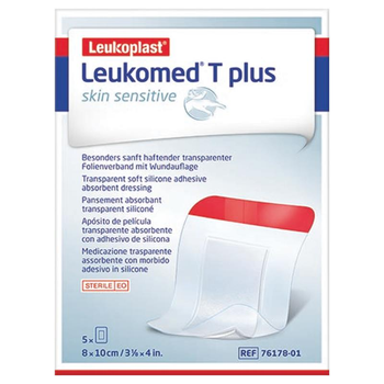 Пластырь BSN Medical Leukomed T Plus Skin Sensitive 5 шт (4042809669510)