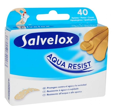 Пластир Salvelox Aqua Resist 40 шт (8470003740173)