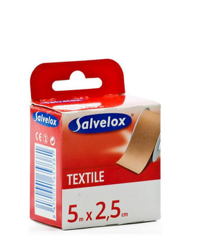 Пластир Salvelox Textile Ipoallergenico 1 шт (8470001657381)